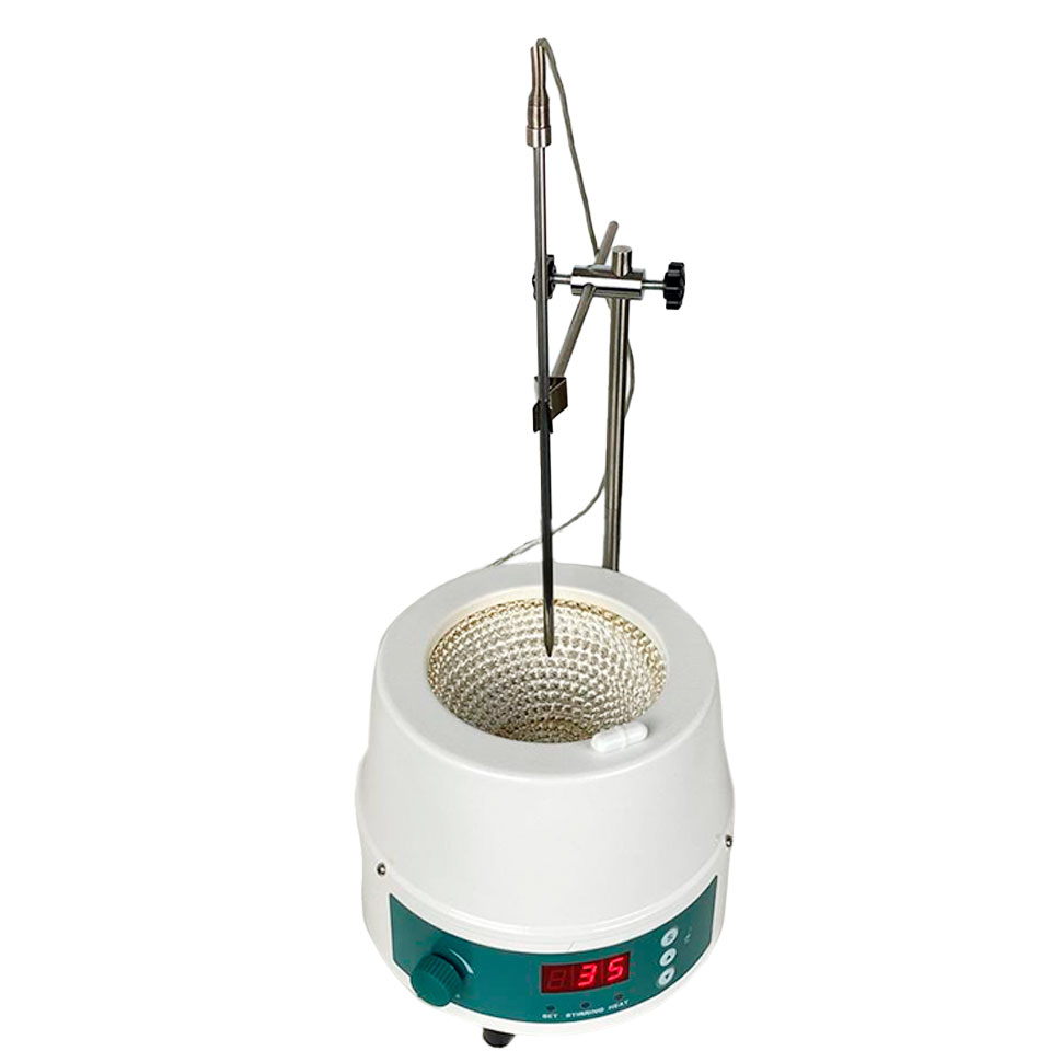 Колбонагреватель Stegler KНМ-500 (500 мл, до +400 °C, с перемешиванием и термодатчиком)