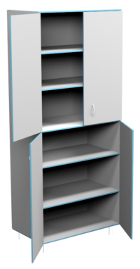 Шкаф для приборов ШПР НВК 800 (800x460x1820)